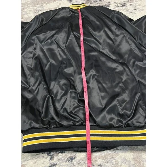 Vintage 70-80s ISU Iowa State Cyclones Locker Line Satin Jacket Size XL NWT Rare - Picture 11 of 14